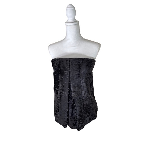 ******SOLD****** Vintage 90s Vera Wang Broadtail Top - Picture 6 of 8